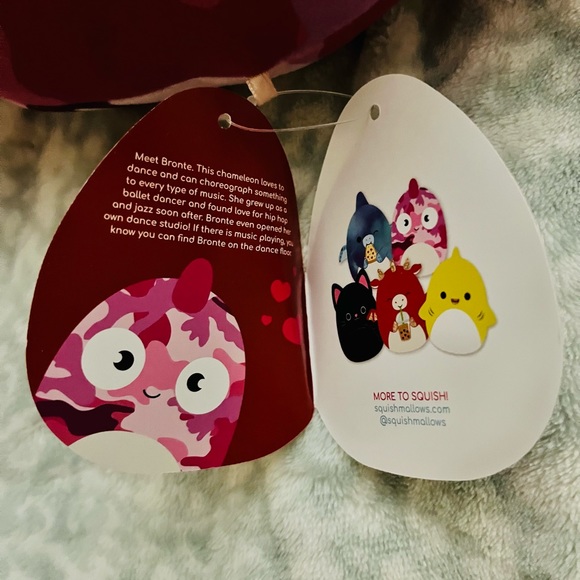 Brontë 8” Chameleon Squishmallow - Picture 5 of 5